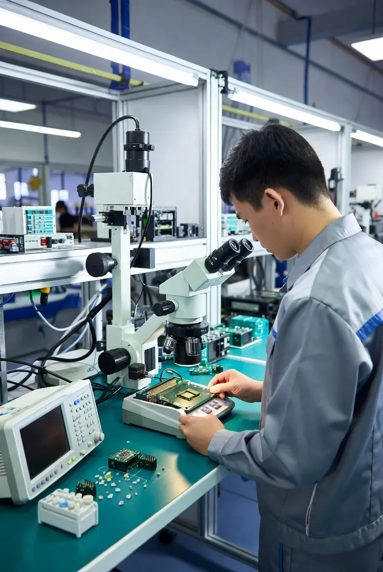 Pengujian kendaraan RC